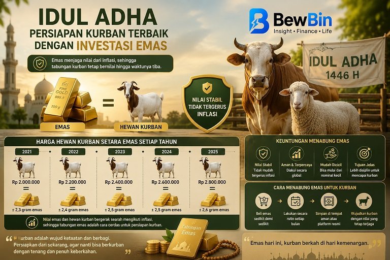 idul adha persiapan kurban terbaik dengan investasi emas